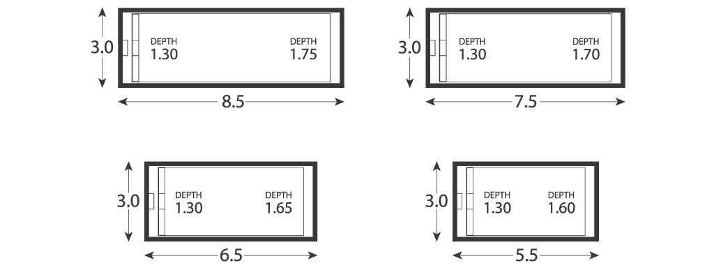 Avanti Pool Diagrams