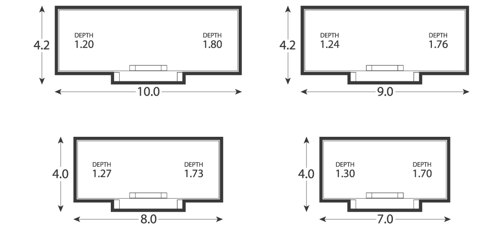 Heritage Pool Diagrams