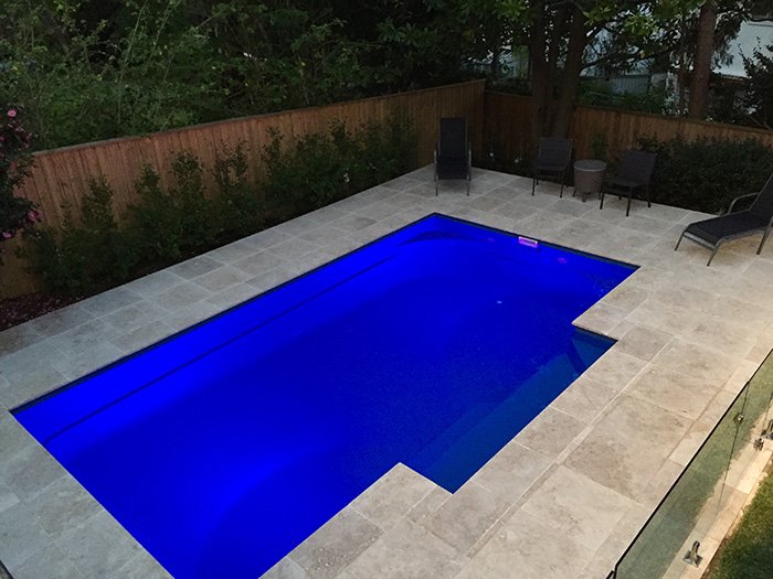 Contemporary 7m x 4.4m Bermuda Blue